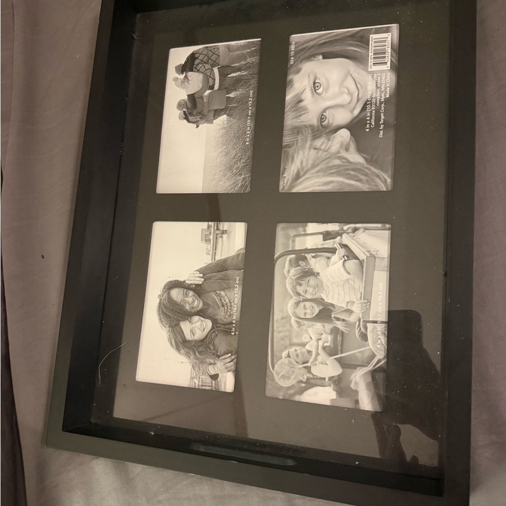 Target Black Picture Frame tray